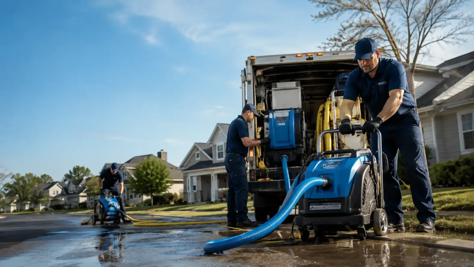 Flood Damage Cleanup in Wharton, OH